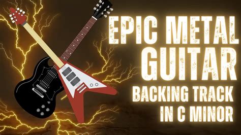 Metal Backing Track In C Minor 130 Bpm Youtube