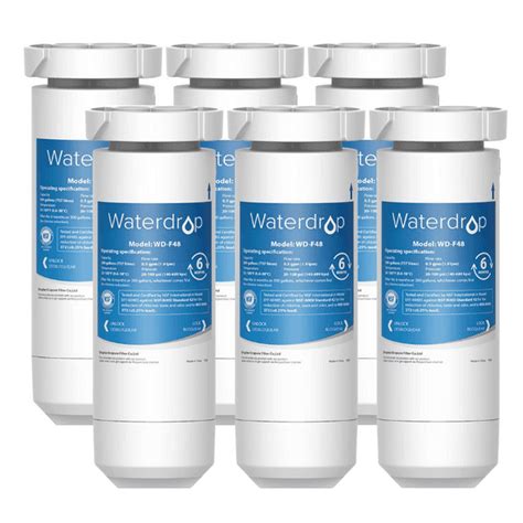 Waterdrop Xwf Water Filter Replacement For Ge® Xwf Refrigerator Water