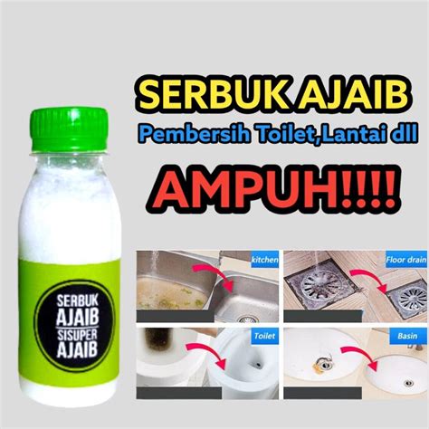 Jual Cod Viral Serbuk Ajaib Pembersih Toilet Pembersih Kerak Dan