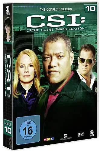 CSI CRIME SCENE Investigation 10 DVD Min 1265 DD WS Las Vegas