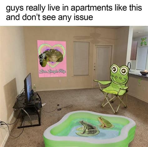 Guys Really Live In Apartments Like This And Don T See Any Issue Meme