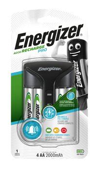 Ładowarka akumulatorków Ni MH Energizer PRO 4 x R6 AA 2000 mAh