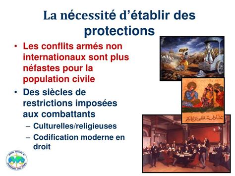 PPT Les conflits armés non internationaux et le droit PowerPoint