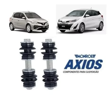 Par De Bieleta Dianteira Monroe Axios Toyota Etios E Yaris