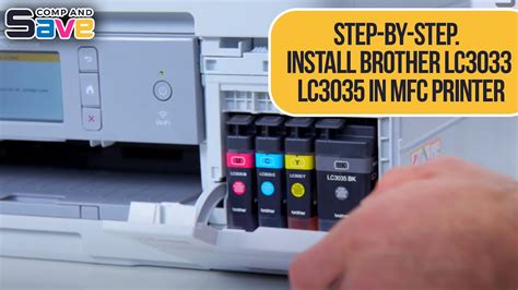 Brother MFC J995DW Printer Ink Cartridges Installation YouTube