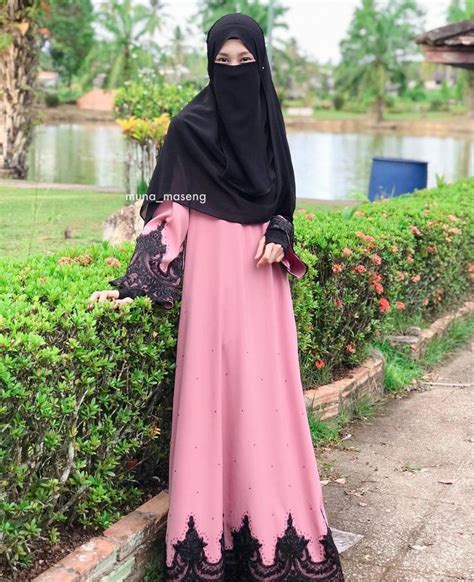 Circle Skirt Outfits Niqab Muslim Women Abaya Fashion Outfits