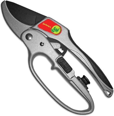 Secateurs Ratchet Anvil Style Shears Made For Weak Hands But Strong