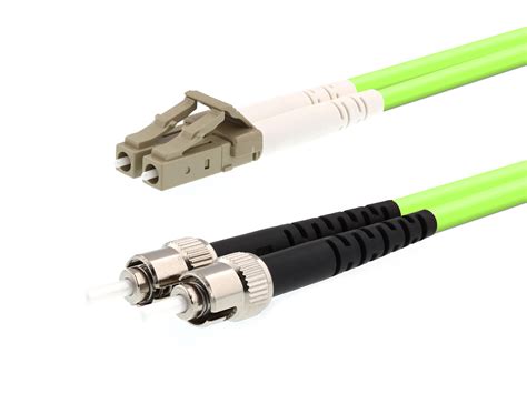 M Multimode Duplex Om Fiber Optic Patch Cable Lc To St