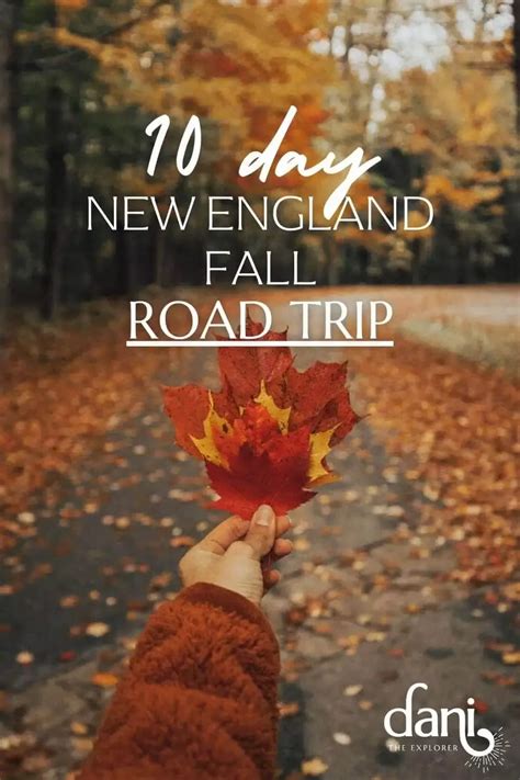 New England Fall Road Trip Itinerary Day Options Artofit