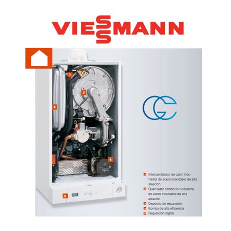 CALDERA DE GAS VIESSMANN VITODENS 050 W BPJD 24 29 KW ERP