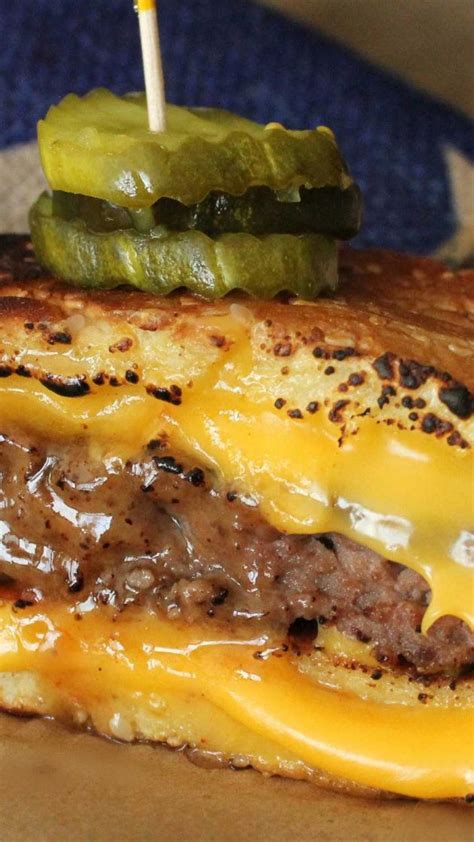 Grilled Cheese Bun Burgers Via Aol Lifestyle Read More