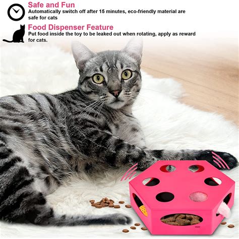 Pefilos 8 Interactive Cat Toys For Indoor Cats Electronic Automated