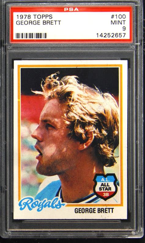 George Brett Topps Base Psa Price Guide Sports Card Investor