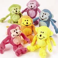 PLUSH HAPPY MONKEY TOYS/6