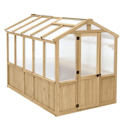 Yardistry Meridian Ft X Ft Garden Plant Greenhouse With