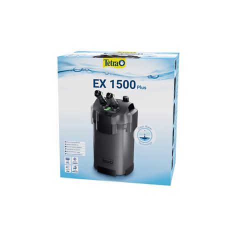 TETRA EX 1500 Plus Filtr zewnętrzny do akwarium o pojemności 300 600L