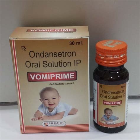 Ondansetron Oral Solution Ip 30 Ml Packaging Type Bottle At Rs 304