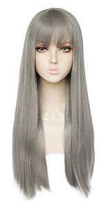 Amazon JoneTing Blonde Pigtail Wig Hair Cap Clip Ponytails