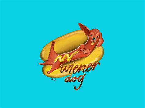 Weiner Dog by Fabio Mansos on Dribbble