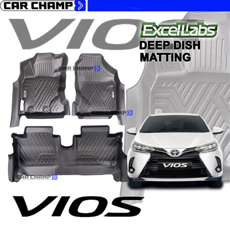 Toyota Vios To Gen Gen Gen Oem Excellent Deep Dish Matting