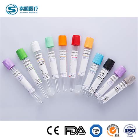 Sunton Vacuum Blood Collect Tube China Disposable Medical Wholesale