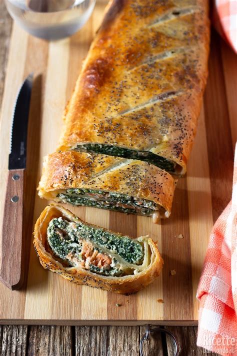 Strudel Di Spinaci Ricotta E Salmone Marianna Pascarella