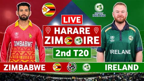 Zimbabwe Vs Ireland 2nd T20 Live Scores Zim Vs Ire 2nd T20 Live