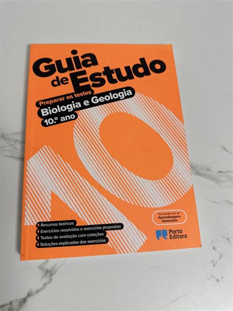 Livro Guia De Estudo Preparar Os Testes Biologia E Geologia 10 Ano