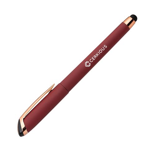 Gazelle Gel Softy Rose Gold Pen W Stylus