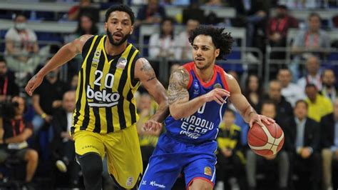 Fenerbah E Beko Anadolu Efes I Yenerek Seride Ne Ge Ti