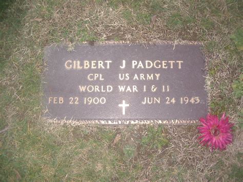 Gilbert Joseph Padgett Sr Find A Grave Memorial