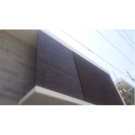 Matte Finish Brown Hpl Cladding Thickness Mm At Rs Square