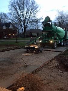 Driveway Exposed Aggregate Kenney Concrete