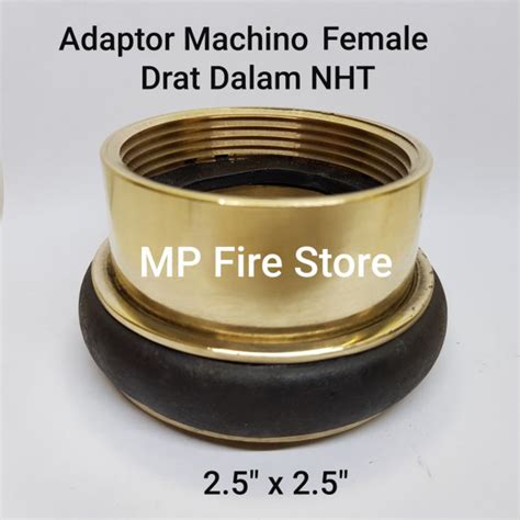 Jual FIRE ADAPTOR PEMADAM MACHINO FEMALE 2 5 X 2 5 In DRAT DALAM NHT