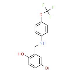 CAS 868256 51 3 4 BROMO 2 4 TRIFLUOROMETHOXY ANILINO METHYL