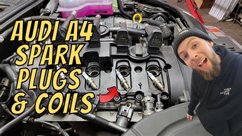 Audi A4 Spark Plug And Ignition Coil Replacement Diy Youtube