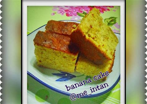 Resep Cake Pisang Oleh Intan Meutia Cookpad