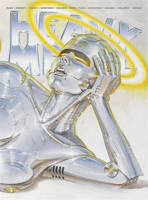 Hajime Sorayama Reunites With Heavy Metal Magazine For Sexy Robot Cover