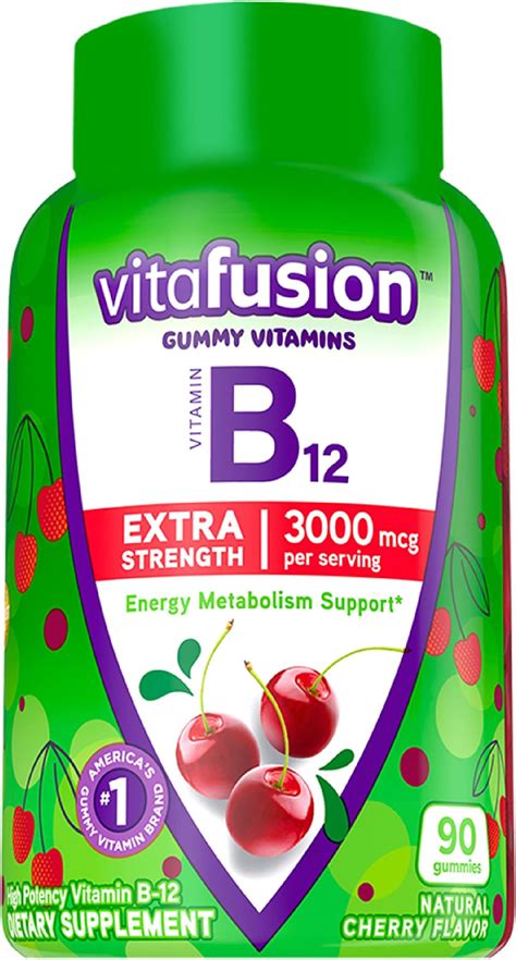 Amazon Vitafusion Extra Strength Vitamin B Gummy Vitamins For