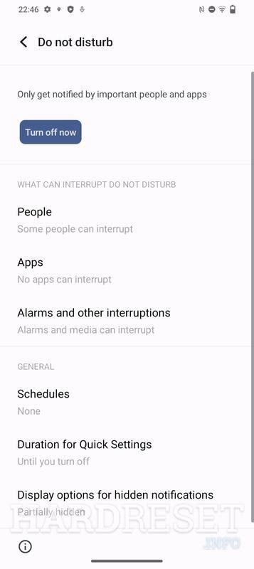 Turn Off And Turn On Do Not Disturb Mode On VIVO Y22S HardReset Info