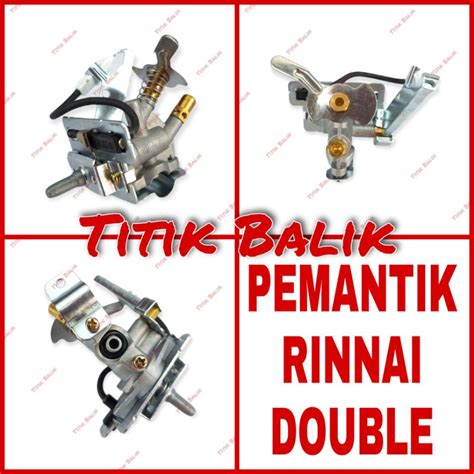 Jual Mesin Pemantik Kompor Gas Rinnai Double Sparepart Kompor Pematik