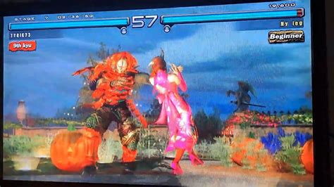 Tekken Dark Ressurection Yoshimitsu Sword Bash Throw On Anna Ryona