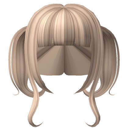 Kawaii Y2K Swirly Pigtails In Blonde Roblox