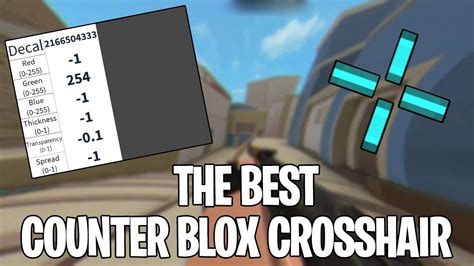 Counter Blox Crosshair Id List