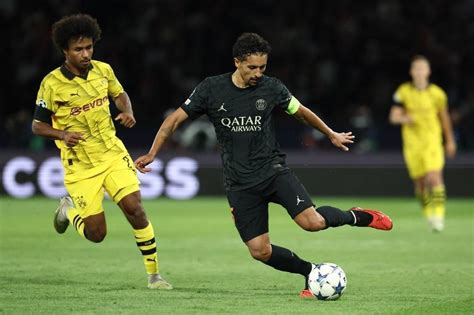 Borussia Dortmund Psg Les Compos Probables Du Match De La Phase De