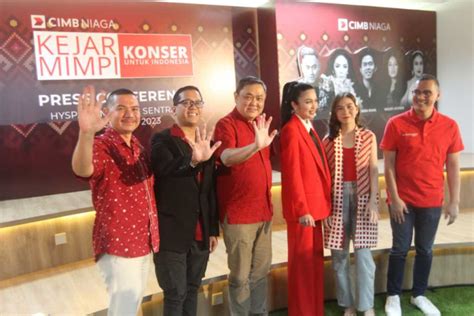 CIMB Niaga Akan Gelar Konser Kejar Mimpi Untuk Indonesia 2023 Koran