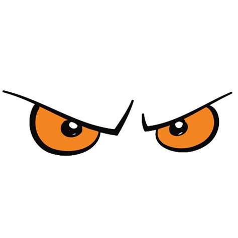 Angry Eyes Cartoon