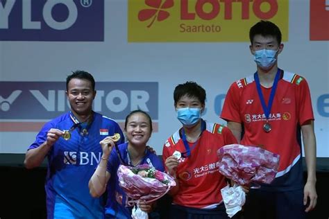 Hasil Final Hylo Open 2022 Kandaskan Wakil China Rehan Lisa Raih