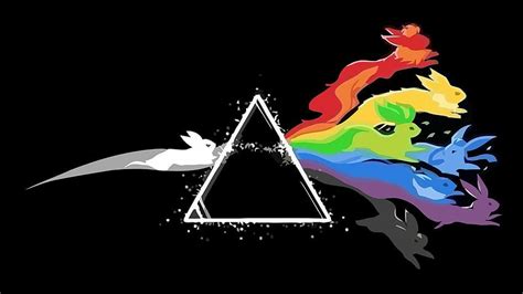 Pokémon Pink Floyd El Lado Oscuro De La Luna computadora Pink