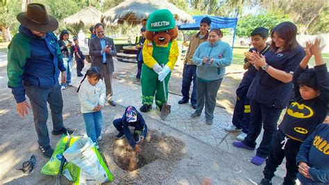 Conaf Arica Celebr El D A Del Rbol Plantando Rboles En Plazas Y